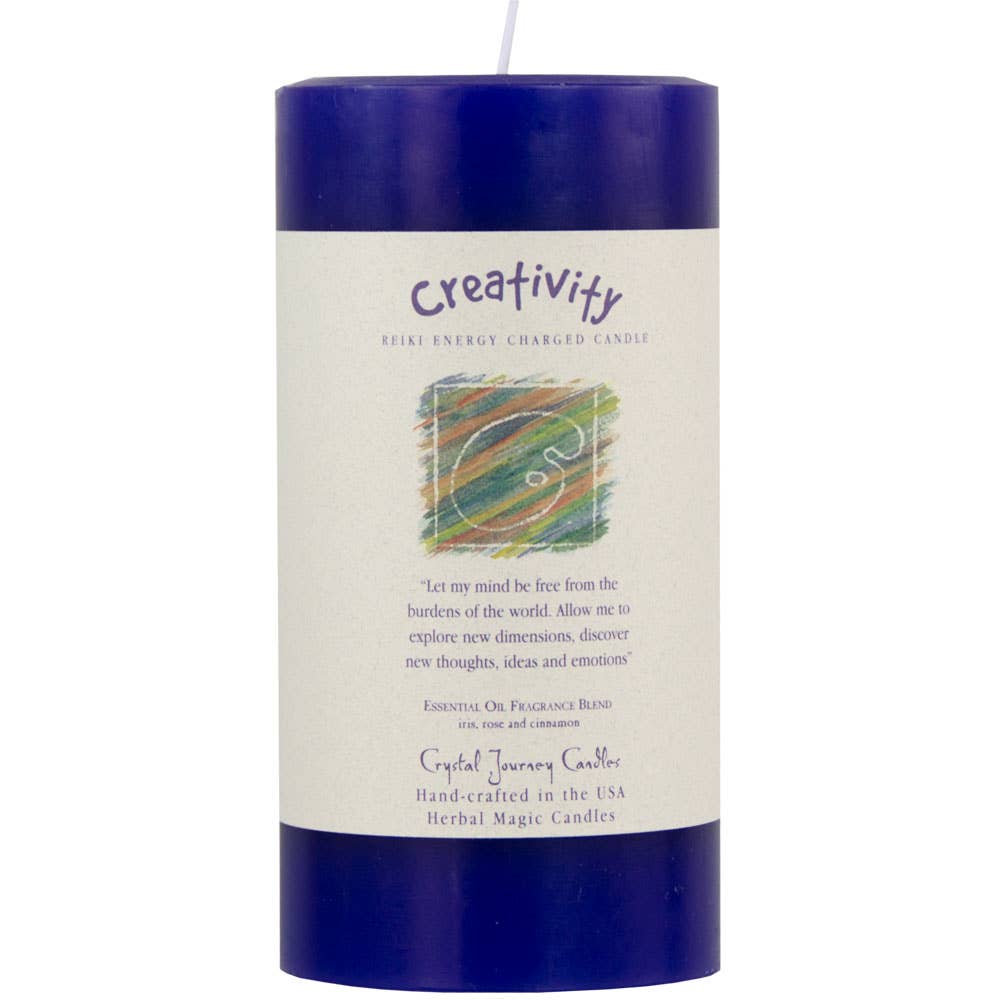 Creativity 3"X 6" Pillar Candle