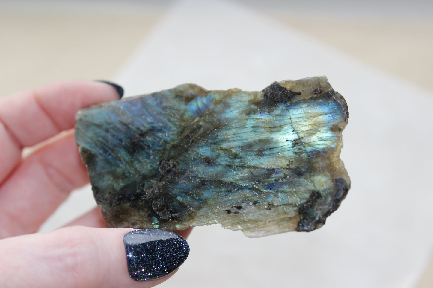 Labradorite Polished Slab specimen objects by Crystal Manuscript