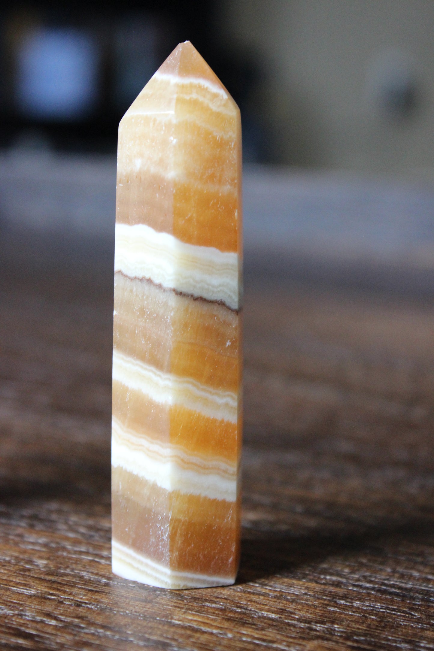 Banded Calcite Tower