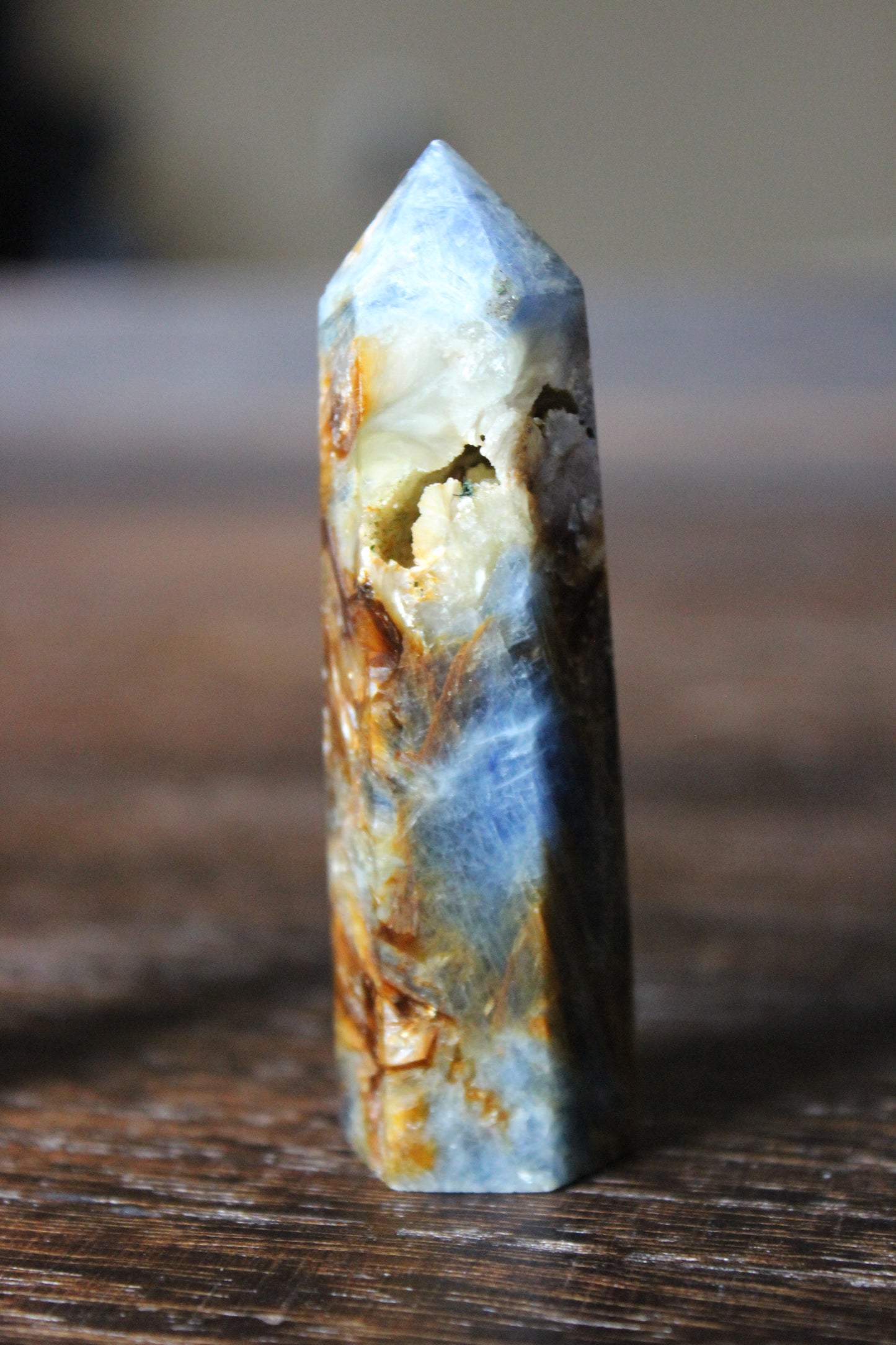 Blue Kyanite Tower
