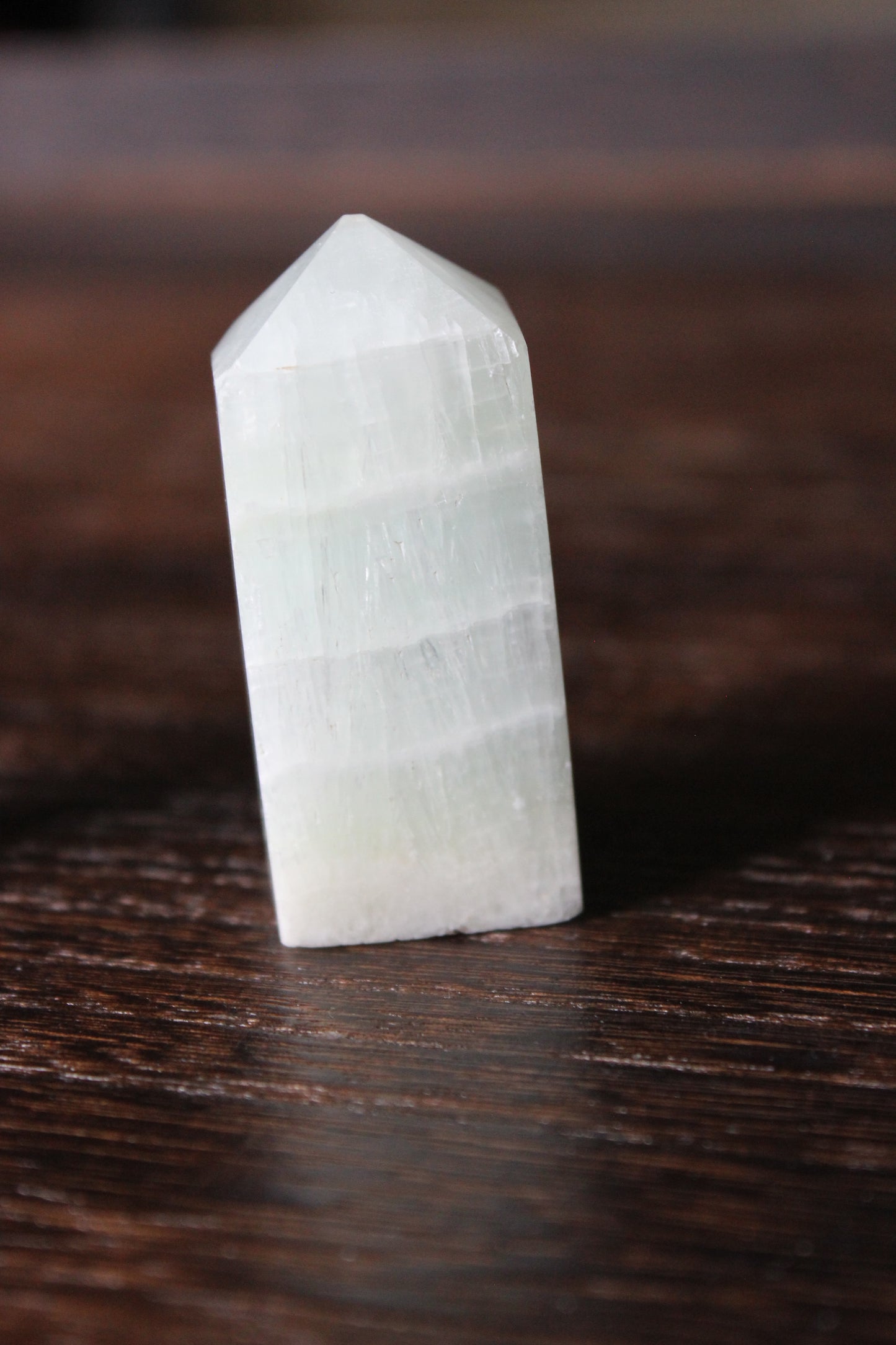 Pistachio Calcite Tower