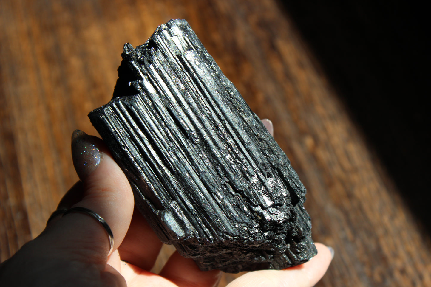 Black Tourmaline Rough