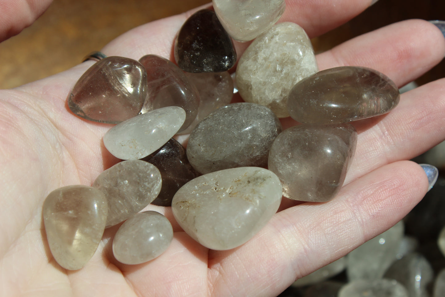 Smoky Quartz Tumbled Stones