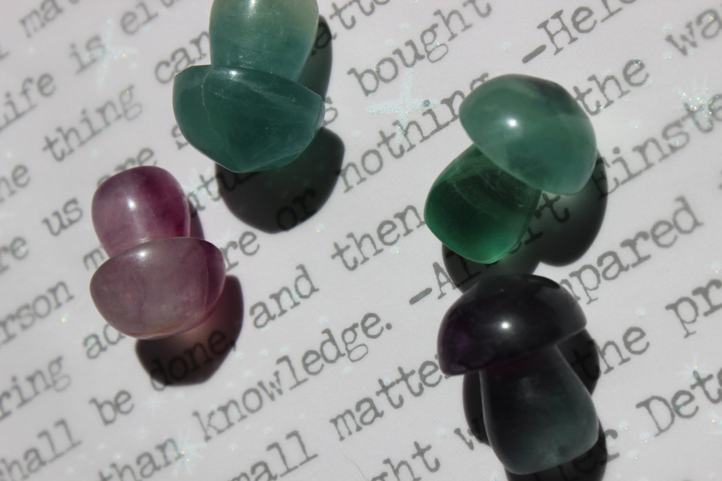 Fluorite Mushroom