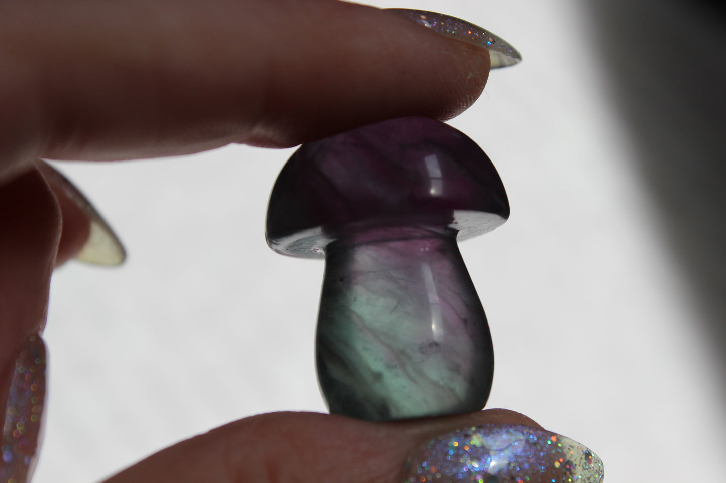 Fluorite Mushroom