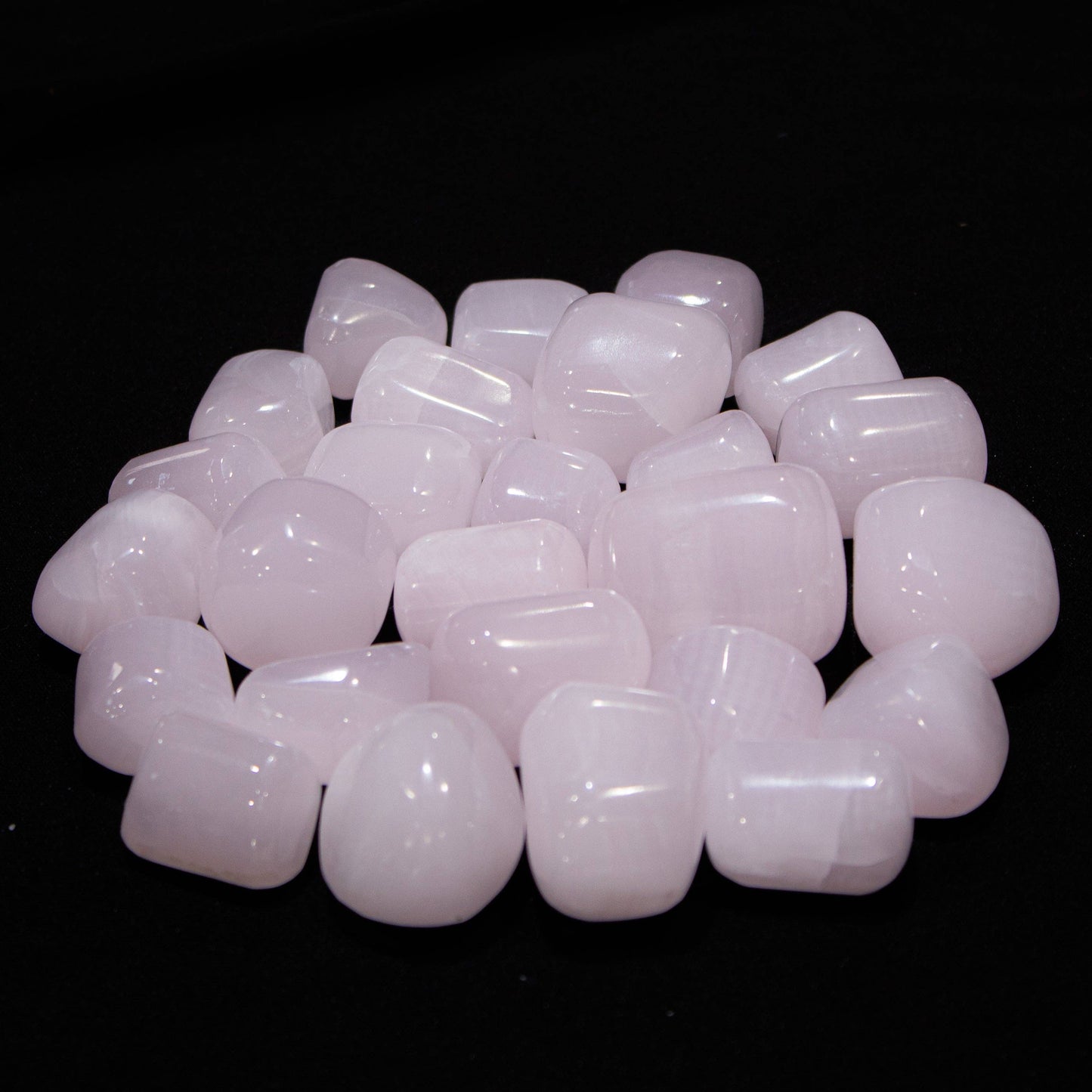 Pink Calcite Tumbled Stones