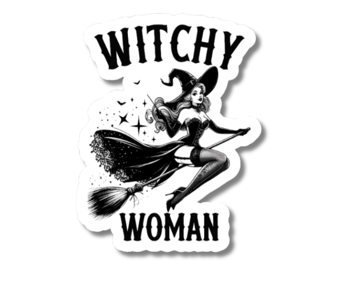 Witchy Woman Vinyl Sticker