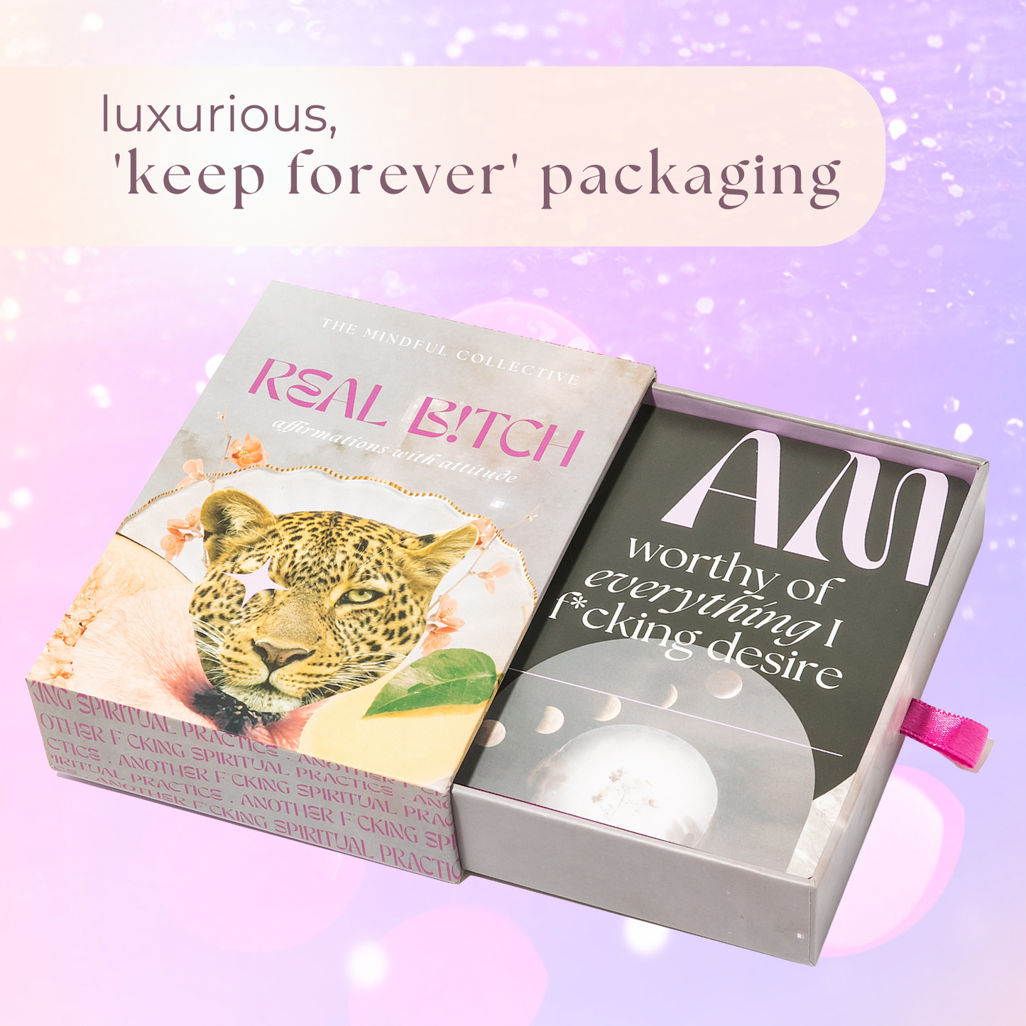 Real B*tch Affirmations with Attitude - 51 Card Deck