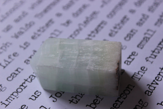 Pistachio Calcite Tower