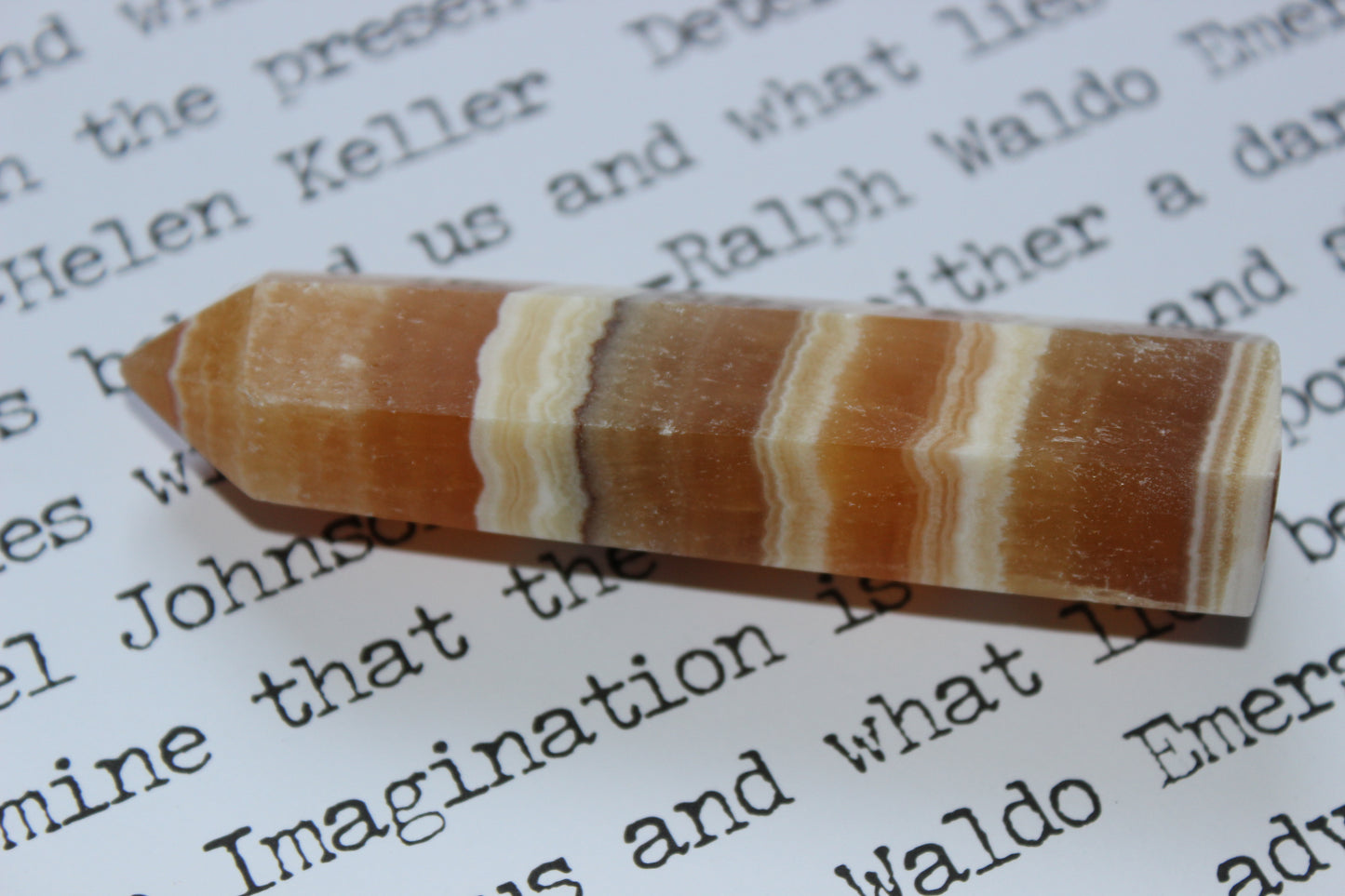 Banded Calcite Tower