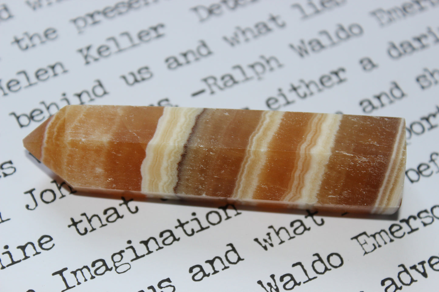 Banded Calcite Tower