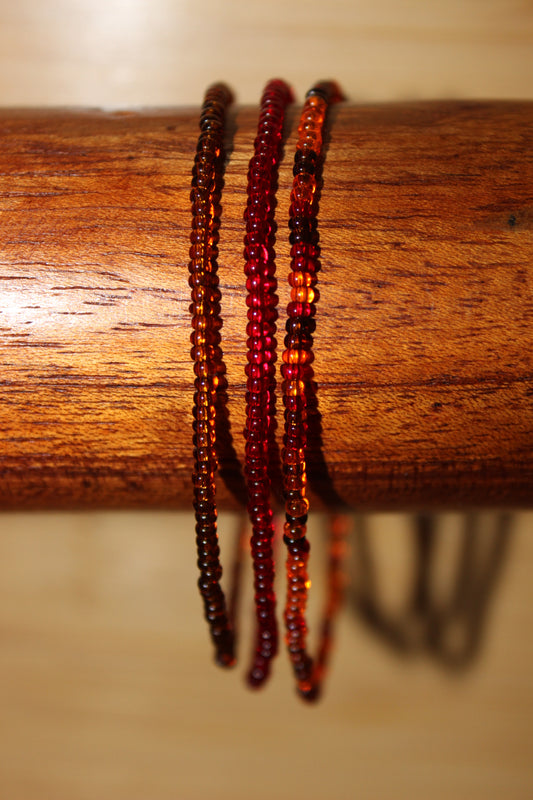Autumn Edition Bead Bracelet Set