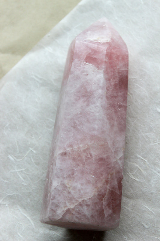 Rose Quartz Tower — Standing Form