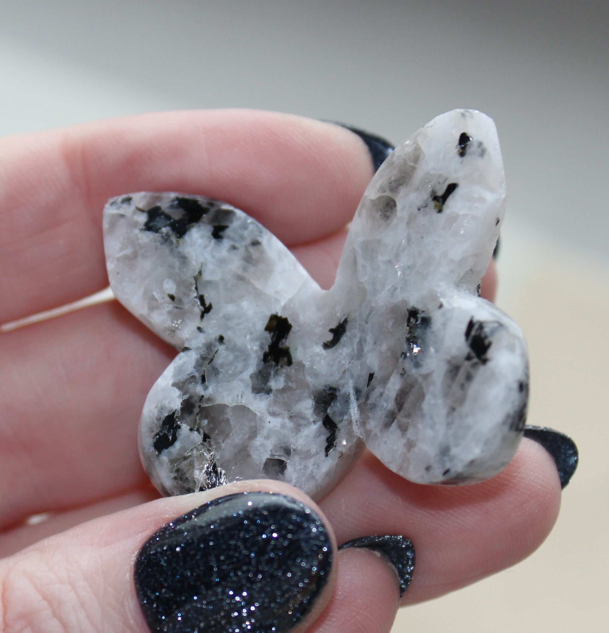 Marked Form Butterfly (Carved Stone) specimen objects by Crystal Manuscript