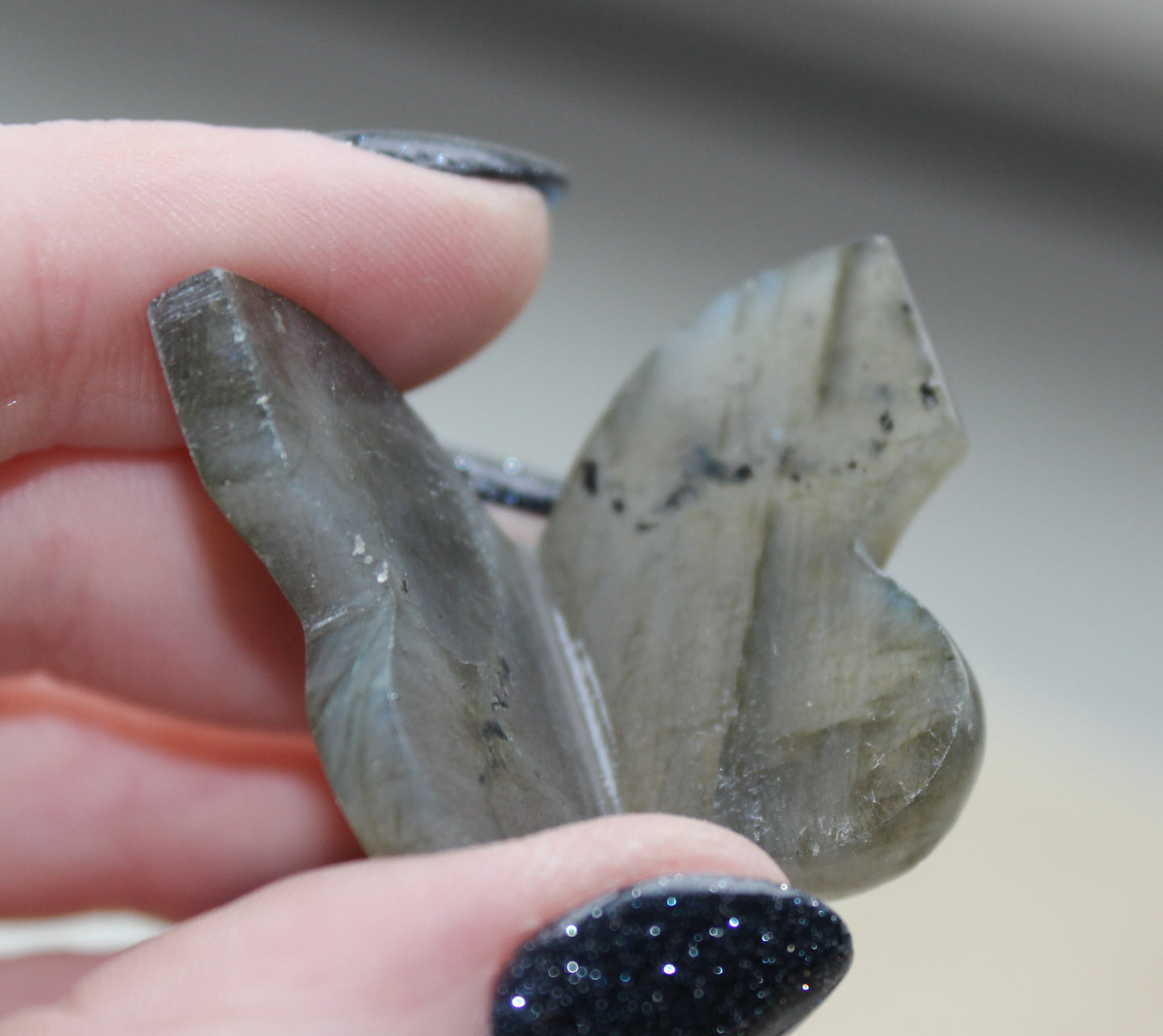 Marked Form Butterfly (Carved Stone) specimen objects by Crystal Manuscript