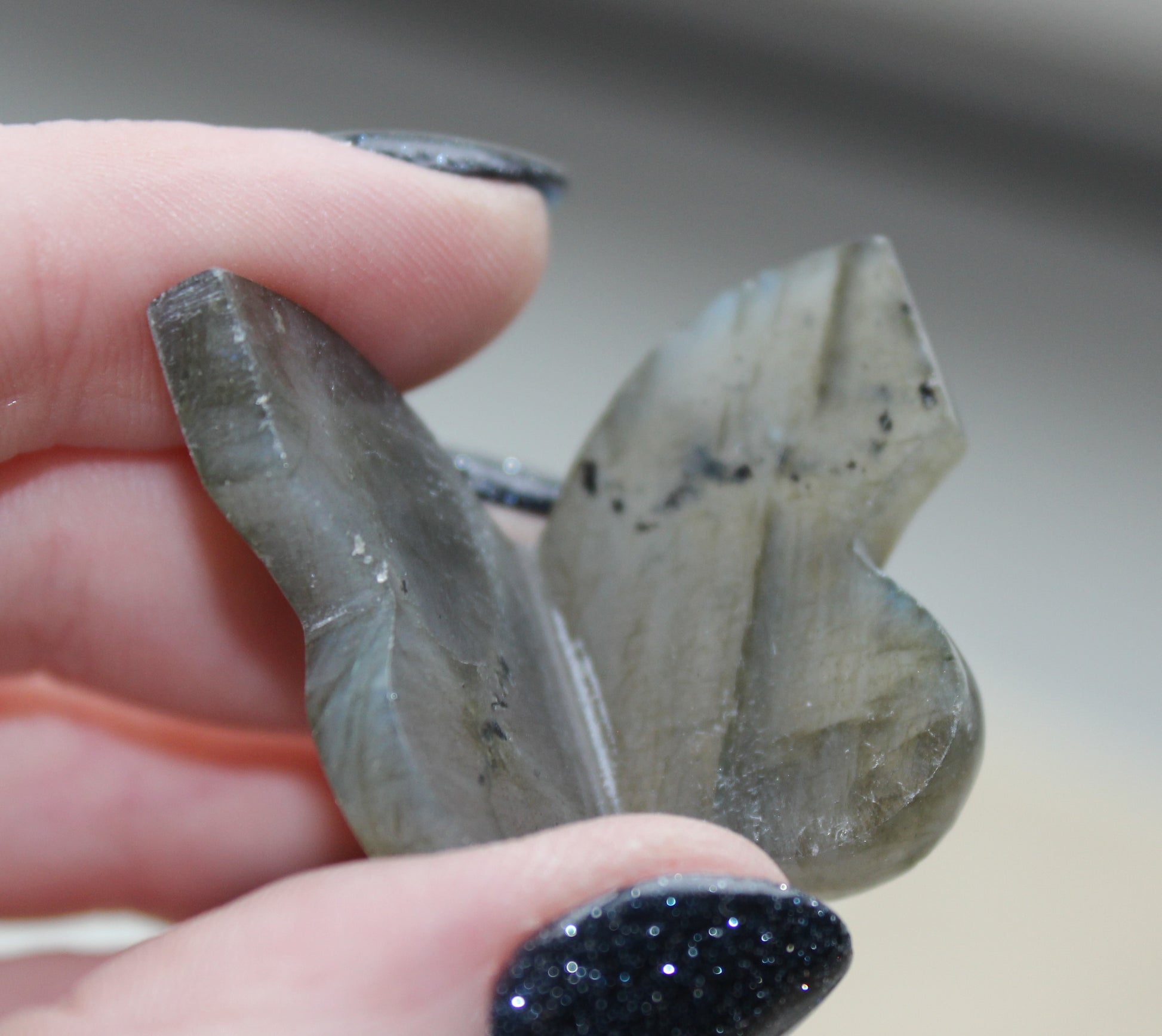 Marked Form Butterfly (Carved Stone) specimen objects by Crystal Manuscript