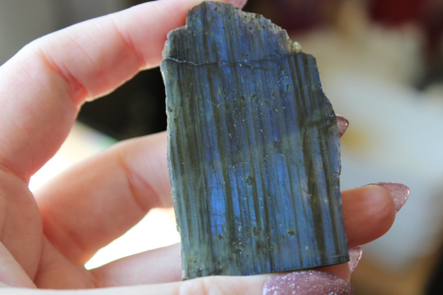 Labradorite Polished Slab specimen objects by Crystal Manuscript