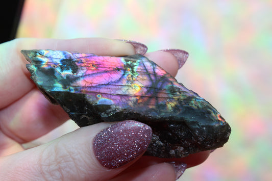 Labradorite Polished Slab specimen objects by Crystal Manuscript