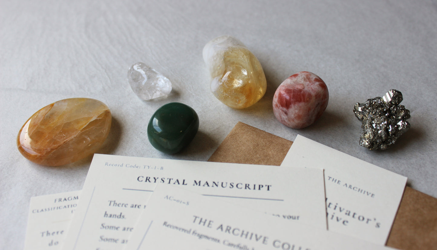 The Cultivators Archive the archive collection by Crystal Manuscript