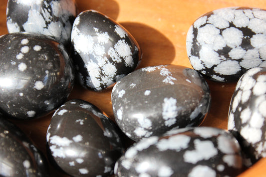 Snowflake Obsidian Tumble