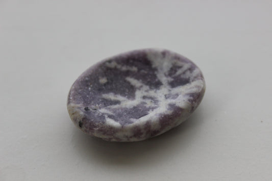 Lepidolite Worry Stone