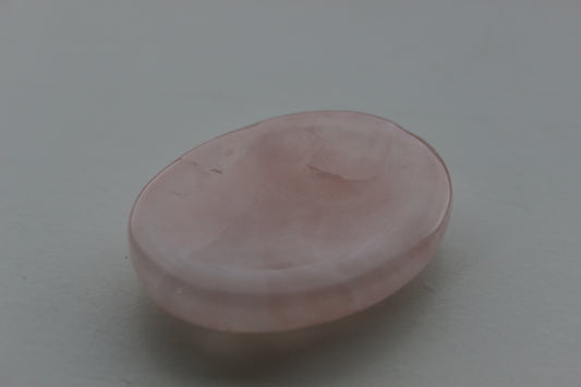 Rose Quartz Worry Stone