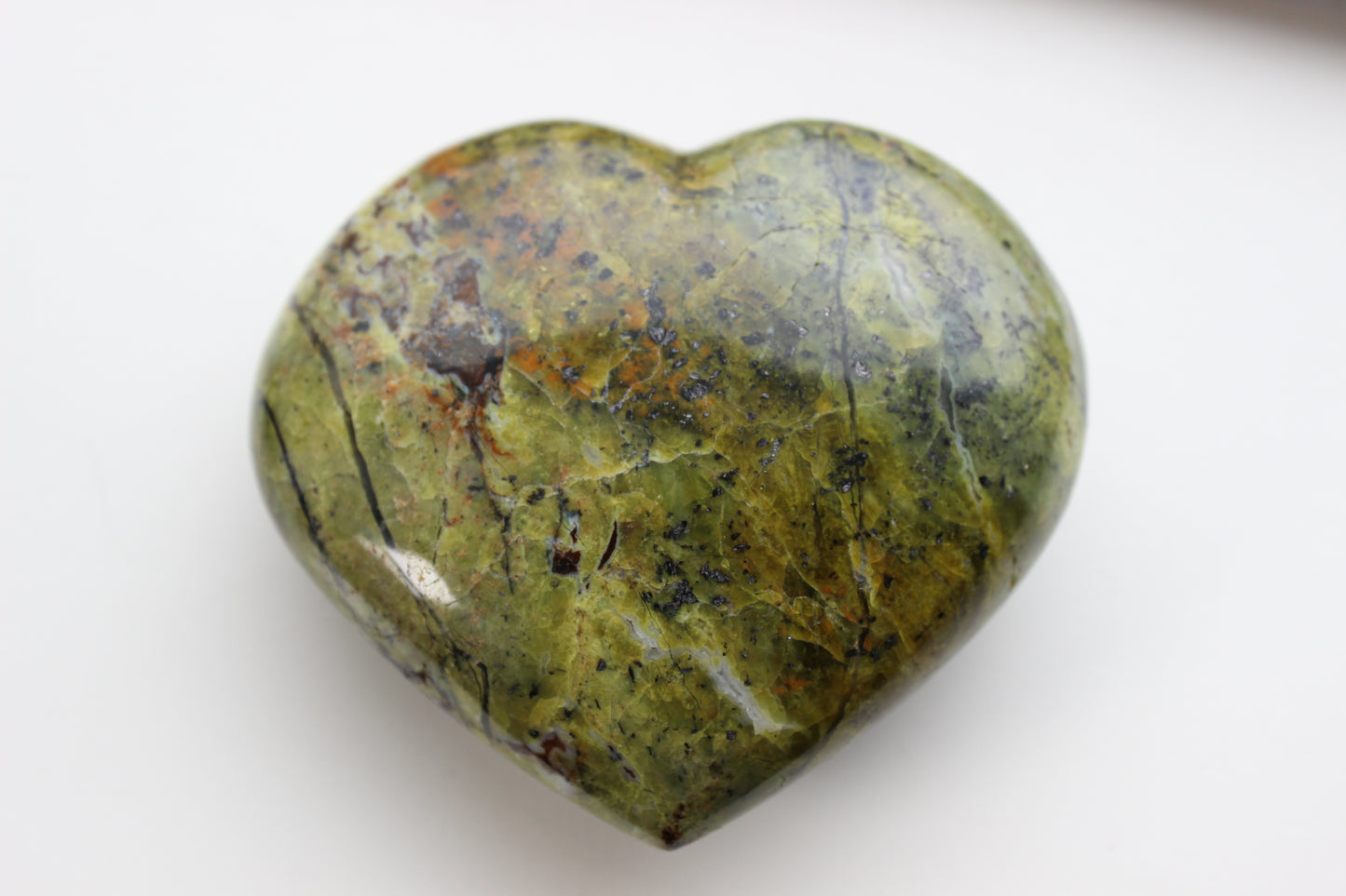 Green Opal Heart