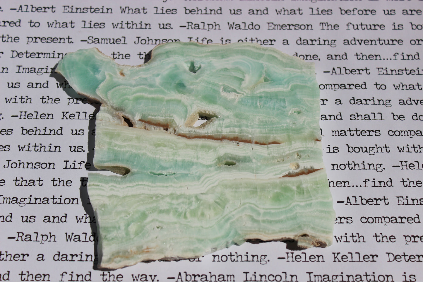 Caribbean Calcite Slab