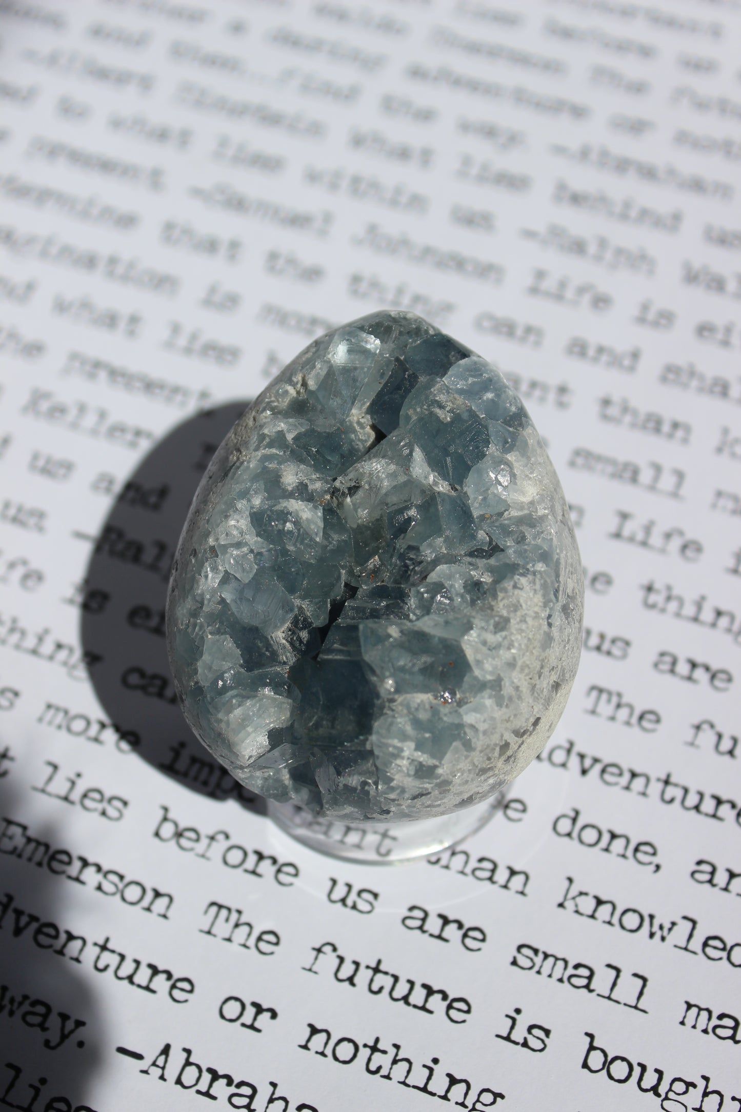 Celestite Egg