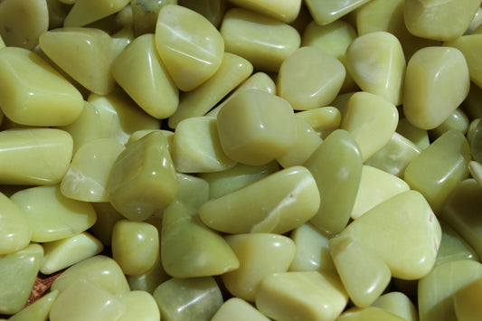 Nephrite Jade Tumbled Stones